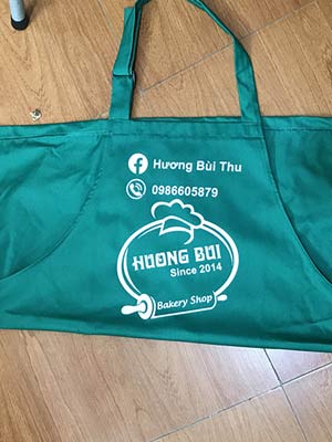 May tạp dề Tiệm bánh mỳ Huong Bui 2014