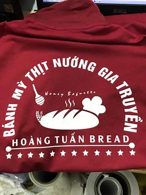 May áo phông Quán bánh mỳ Hoàng Tuấn