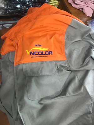 May áo bảo hộ Công ty Sơn color