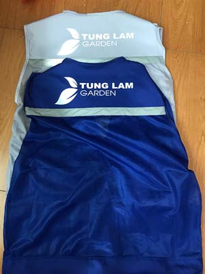 May áo gile đồng phục Công ty Tùng Lâm Garden