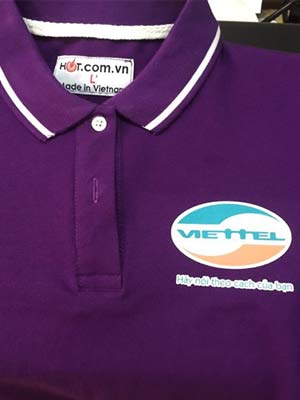 May áo phông Tập đoàn Viettel