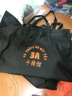 May tạp dề Hệ thống bò bít tết 3A