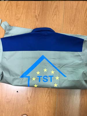 May áo bảo hộ Công ty TST