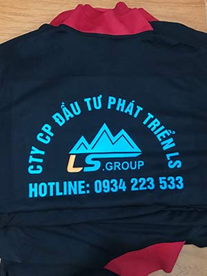 May áo phông Công ty CP đầu tư phát triển LS