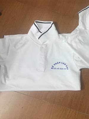 May áo phông Công ty Kế toán Lào Cai
