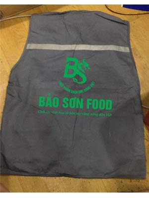 May áo gile đồng phục Công ty Bảo sơn food