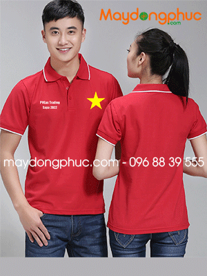 May áo phông PVGas Trading Sapa 2022