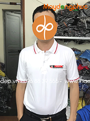 May áo phông Công ty Thegioimaynhom Maccom