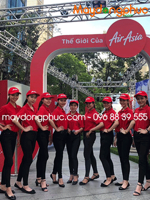 May áo phông Công ty Air Asia