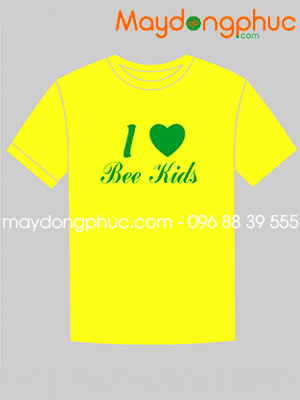 May áo phông Trường Mầm non Bé Ong