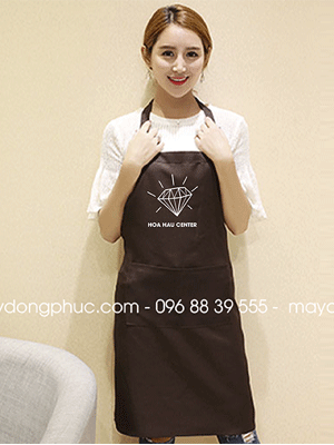 May tạp dề Quán Hoa Hau Center