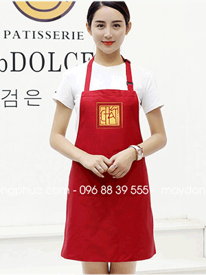 May tạp dề Quán Chat