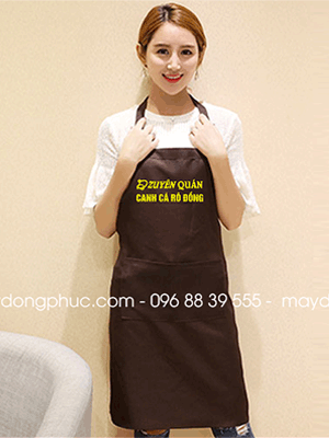 May tạp dề Quán Dzuyên