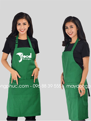 May tạp dề Cửa hàng Food