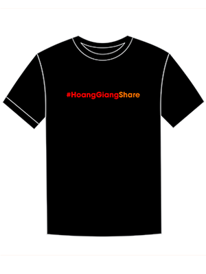 May áo phông cổ tròn Công ty Hoàng Giang Share