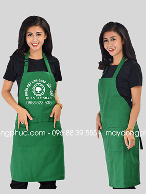 May tạp dề Quán Cây Nhãn