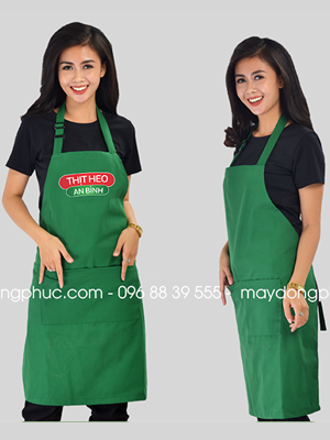 May tạp dề Quán thịt heo An Bình