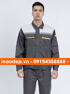 May đồng phục bảo hộ Công ty Xây dựng Bắc Bộ