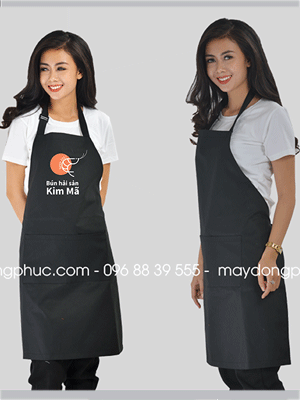 May tạp dề Quán bún hải sản Kim Mã