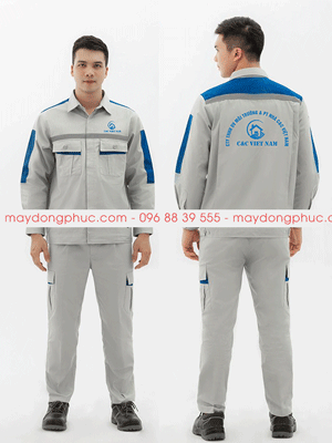 May đồng phục Cty TNHH DV Môi trường & PT Nhà C&C Việt Nam