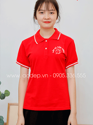 May áo phông Quán lẩu dê Tiến Cung