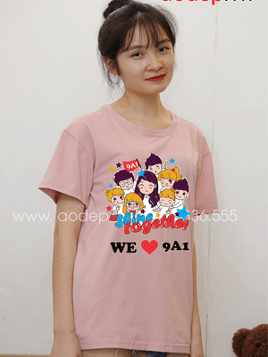May áo phông Lớp 9A1