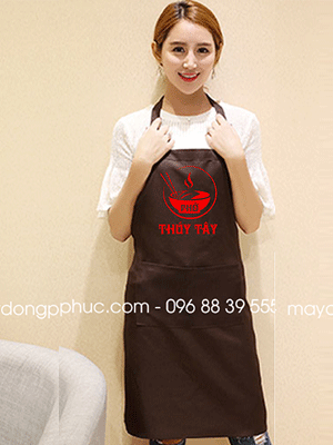 May tạp dề Quán phở Thúy Tây