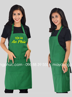 May tạp dề Tiệm ăn An Phúc