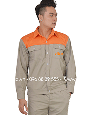May đồng phục bảo hộ Công ty Viba