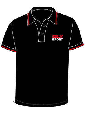 May áo phông cổ bẻ CLB Oly Sport