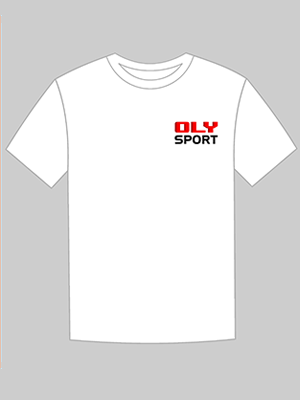 May áo phông cổ tròn CLB Oly Sport