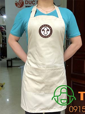May tạp dề Quán coffee Cantata