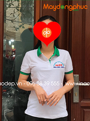 May áo Lớp A15 Trường THPT Lê Xoay