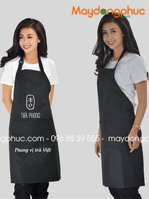 May tạp dề Quán Trà Phong