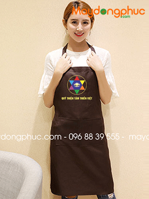 May tạp dề Quỹ thiện tâm Thiền Việt