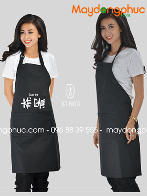 May tạp dề Quán trà Kẻ chợ