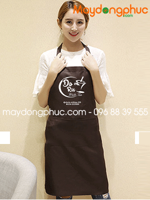 May tạp dề Quán Do Ris Milk Tea