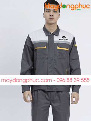 May đồng phục bảo hộ Công ty TNHH Năng lượng xanh Mạnh Quân