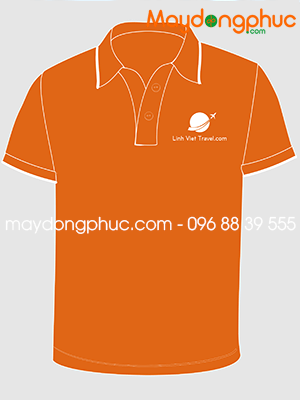 May áo phông Công ty Linh Việt Travel