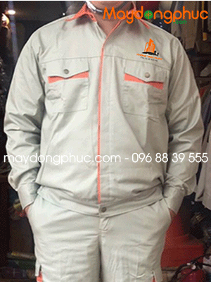 May đồng phục bảo hộ Công ty Khang Vinh Phát