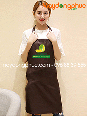 May tạp dề Cửa hàng Sầu riêng thuần sạch