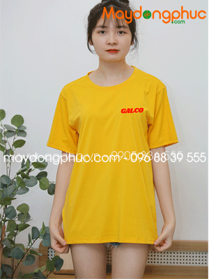 May áo cổ tròn Công ty GALCO