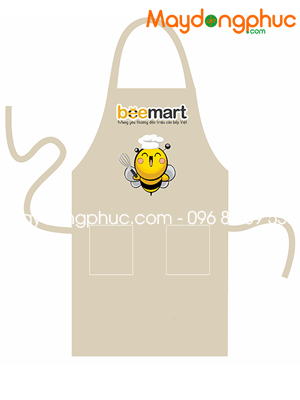 May tạp dề Siêu thị Beemart