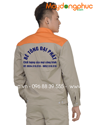 May đồng phục bảo hộ Bê tông Đại Phát