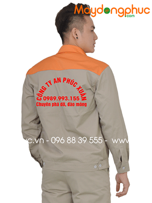 May đồng phục bảo hộ Công ty An Phúc Xuân