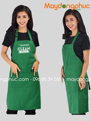 May tạp dề Công ty Inanufrifood Clean Home