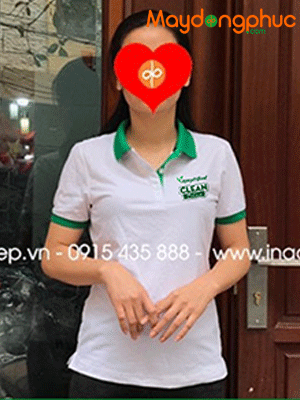 May áo phông Công ty Inanufrifood Clean Home