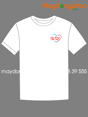May áo Lớp 12A12 khóa 2004 - 2007 Trường THPT Lê Quý Đôn