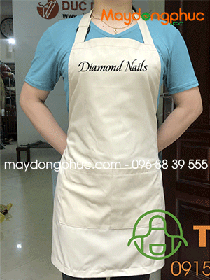 May tạp dề Tiệm Diamond Nails