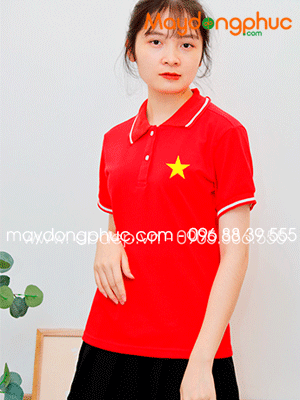 May áo phông CLB Dân vũ HND Vĩnh Phục - Phú Lâm